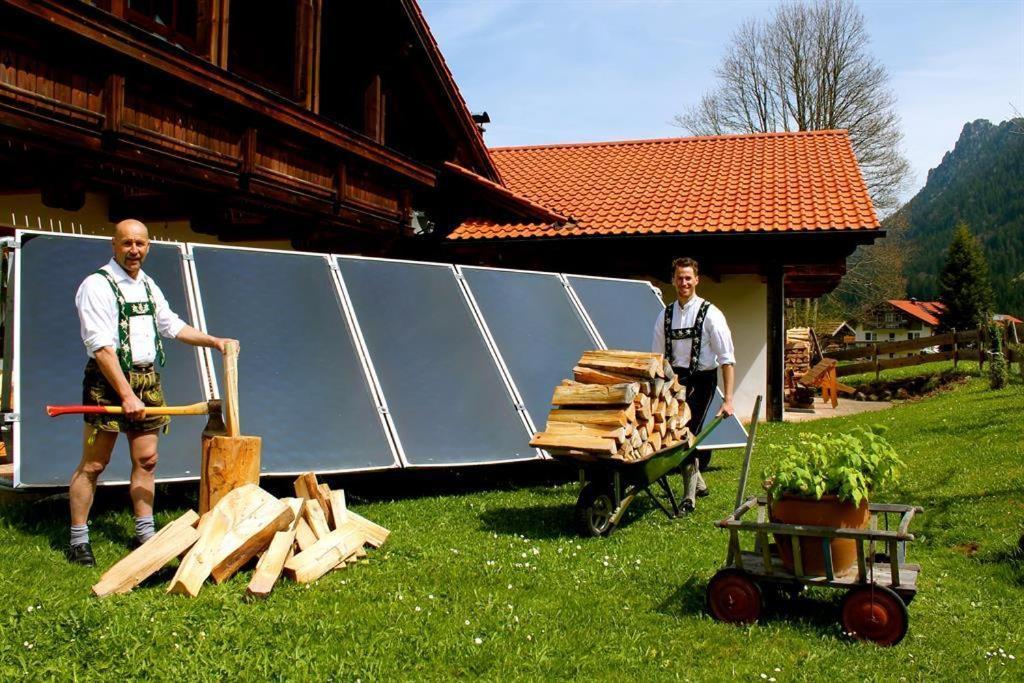 Landhaus Alpenstern Unterjoch Zewnętrze zdjęcie