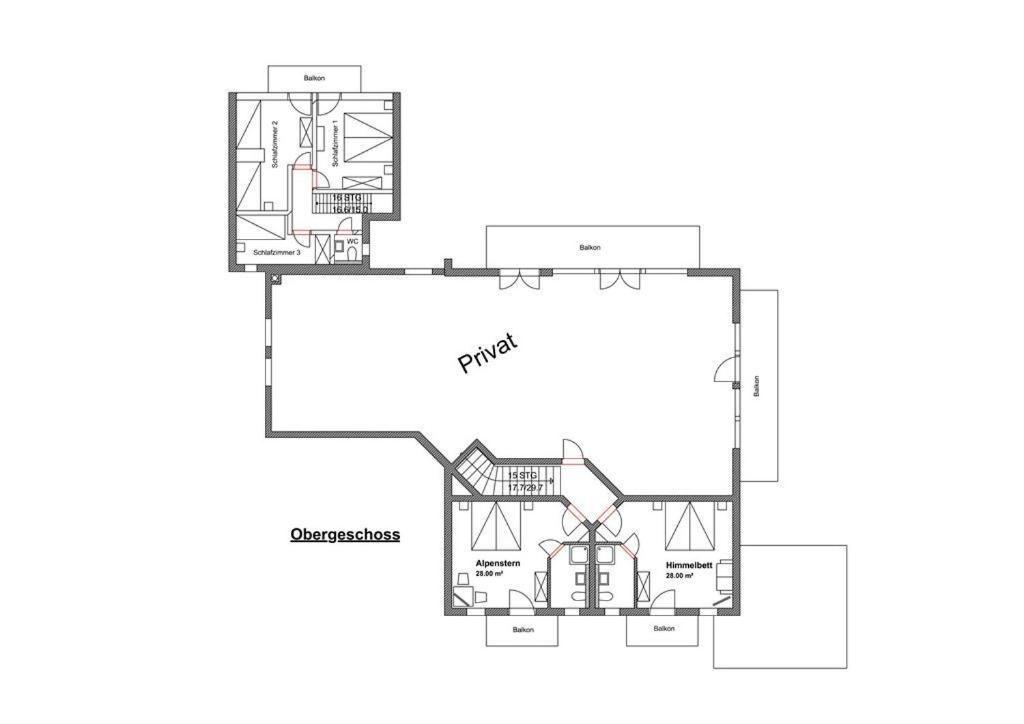 Landhaus Alpenstern Unterjoch Zewnętrze zdjęcie